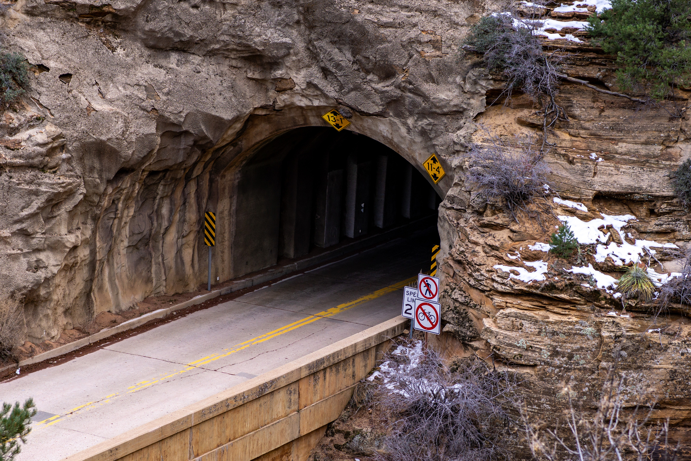 Top-Down of a Tunnel Enterence