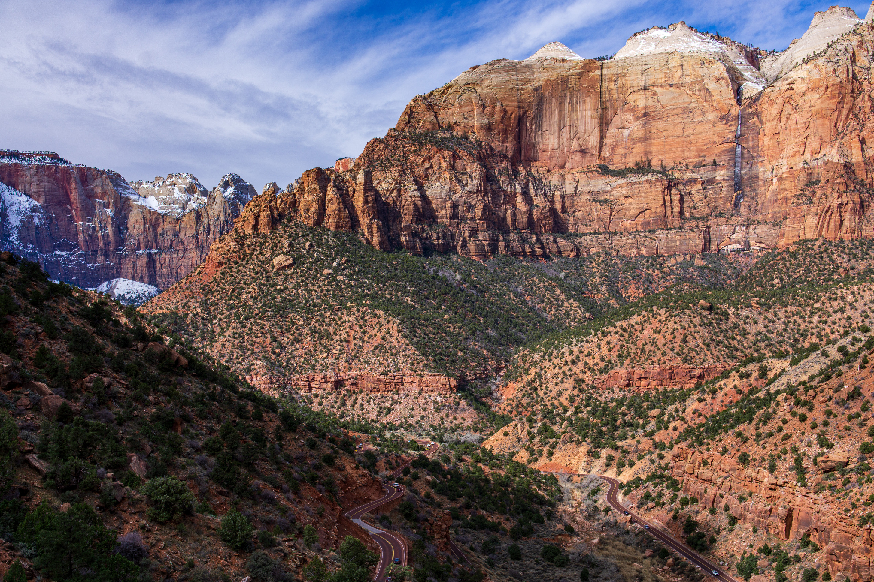 Canyon Landscape in Zion